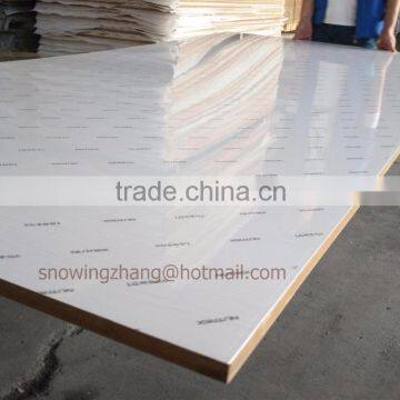 White Color Imported Korea LG PET Membrane Laminated Mdf .hdf Board photo-4