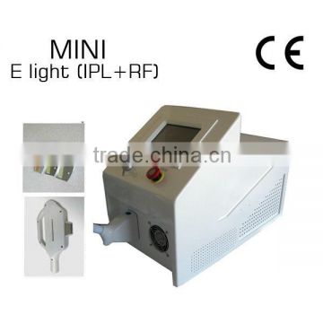 Speckle Removal Portable Mini E Light Hair 690-1200nm Removal Machine E Light Ipl Rf System