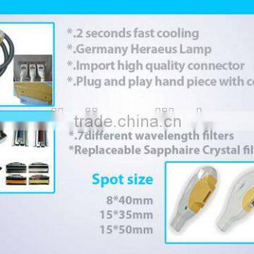 Ipl Fast Hair Removal 590-1200nm Machine With Medical CE 560-1200nm