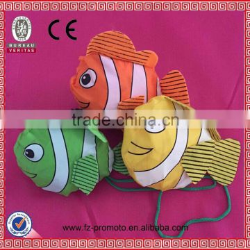 sophisticated technology non woven foldable bag with fish design foldable shopping bag