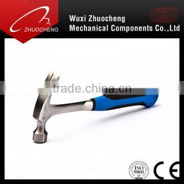 High Carbon Steel One-Piece Fiber Tube Handle American Claw Hammer