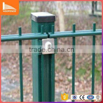 Galvanized wire 656 wire mesh fence factory price double wire fence