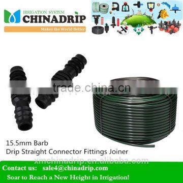 Chinadrip 15.5mm Barb Drip Straight Connector Fittings Joiner