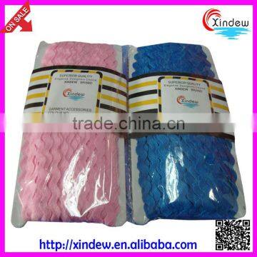 100% nylon Zig Zag in high quality and good service