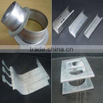 Stainless steel or aluminum angle processing or other decorative cut off pieces