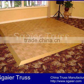 pure white dance floor or concert dance flooring cover