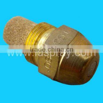 brass solid cone spray oil nozzle