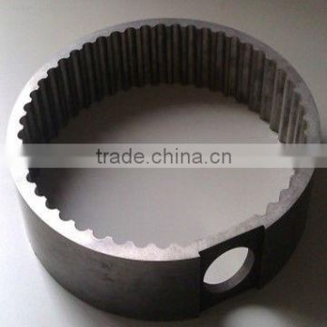 Tungsten carbide irregular grooved ring