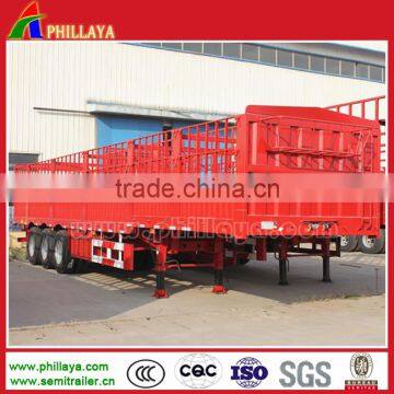 Step Wise Type Gooseneck Store House Bar Trailers/stake Animal Transport Truck Steel Cage Trailer photo-5
