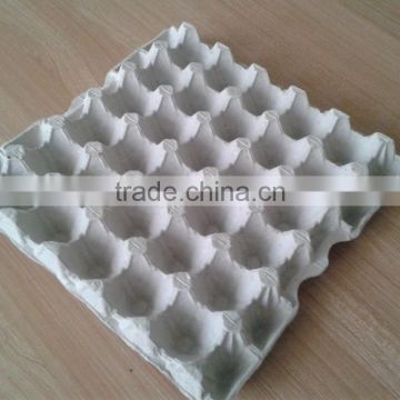 Molded pulp paper egg tray