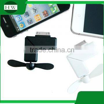 Foldable Outdoor Flexible Latest Design Eco-friendly Low Power Noise Portable Mini Fan for Pocket Ihone Mobile Cellphone Power photo-4