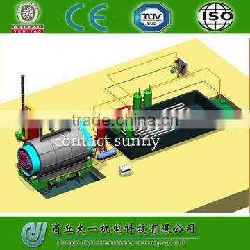 Scrap Plastic Refining Pyrolysis Plant To Fuel Oil From 5Ton to 40Ton photo-2