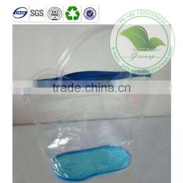 2014 New Pattern Transparent PVC Tote Bag With Zipper For Sale photo-2