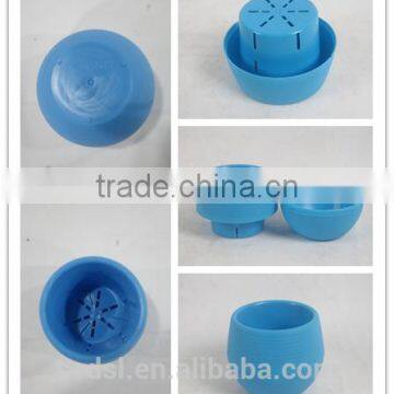 Self Watering Coloured Round Cute Flower Pot Mini Cup photo-4