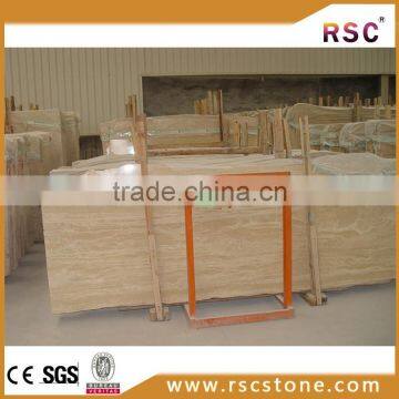 imported beige travertine big slab from turkey