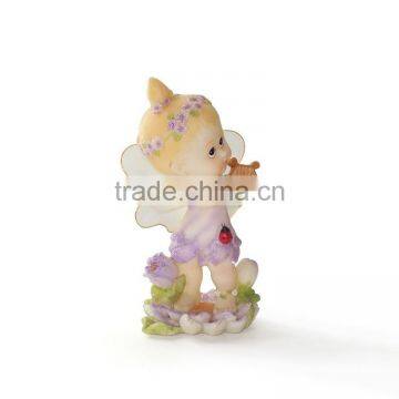 2016 Polyresin Material Decorative Music Angels photo-5