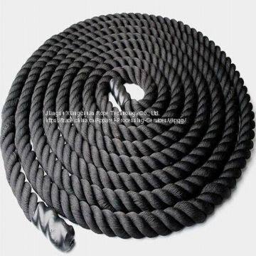 PP Fiber Black Rope Mooring Rope