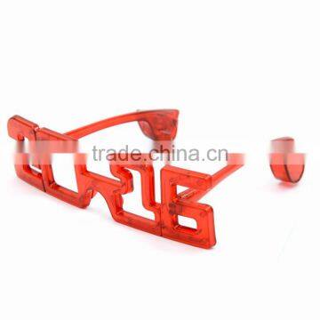 LED Flashing Light Glasses 2016 Shaped for New Year's Eve Dancing Ball Party photo-2