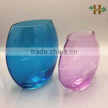 Hebei Baoding Factory Home Art Glass Vase