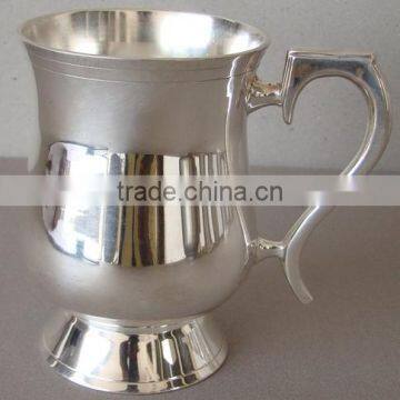 Silver Plated Bear Mugs