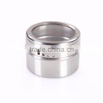 2016 3 Pieces Stainless Steel Magnetic Spice Container photo-3