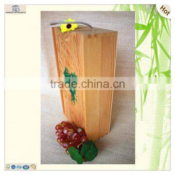 Supply Hot Selling Pattern Silk Printing Wine Box photo-3