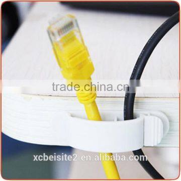 J481 Hot Selling Plastic Cord Ring Cable Holder Clip photo-3