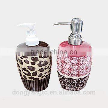 Customized logo bulk glazed small ceramic perfume liquid bottle atomized working Refillable