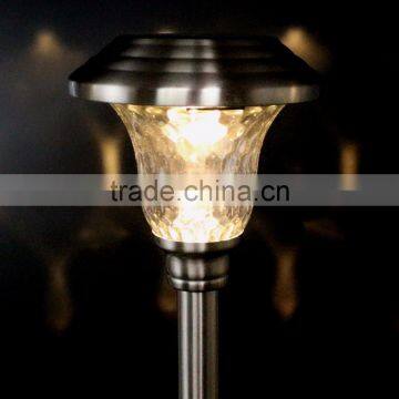 9pk Stainless Steel Solar Path Light Outdoor LED Landscape Lawn Garden Lamp - 158 mm photo-4