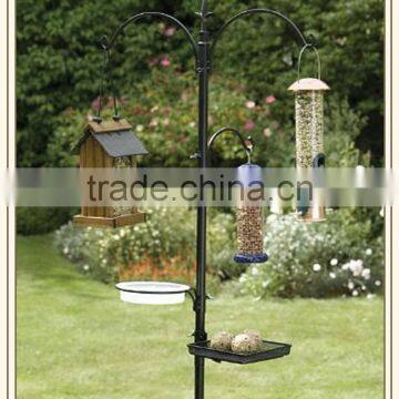 Hot sale new design wrought iron bird feeding kit