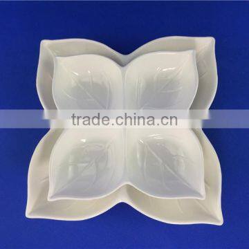 Wholesale Porcelain Food Divider Plate photo-4
