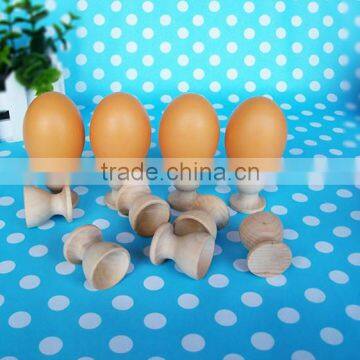 Single Glass Shape Wooden Egg Tray