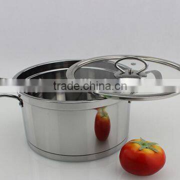 High quality stainless steel capsuled bottom soup pot