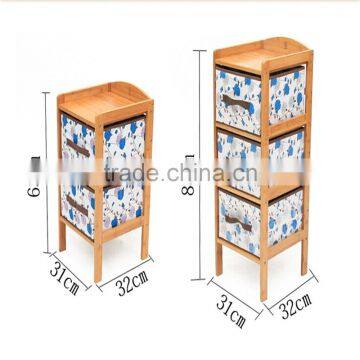 Antique Design Four Layers Woood Bedroom Cabinet photo-2