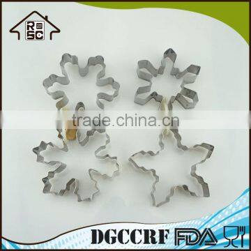 Snowflake Cookie Cutter Mold With Brightly Colored, Durable photo-4