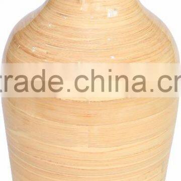 Spun Bamboo Vases, Decorative Flower Vases With Lacquer Finish photo-3