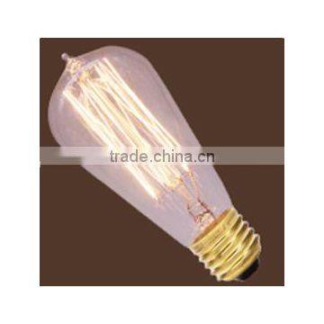 ST58 15AK Squirrel cage filament tungsten LED lights bulb lamp