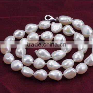 6-7 mm Baroque Freshwater Pearl Earring and Necklace Sets photo-2