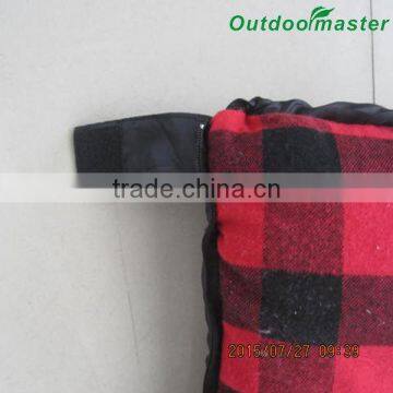 Factory Production Portable Comfortable Blue Fabric Down Sleeping Bag photo-4