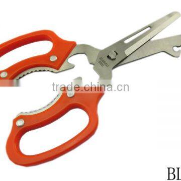 Promotion Factory Stainless Steel Kitchen Scissors Shears Best Price Multi-purpose Household Scissors photo-3