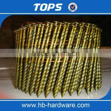 China hot sale pallets coil nails twisted/smooth