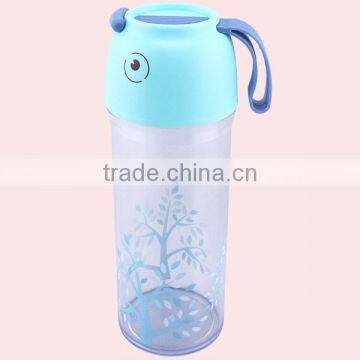 350 ML Single Wall Large Plastic Drinking Water Bottle With Lid photo-5