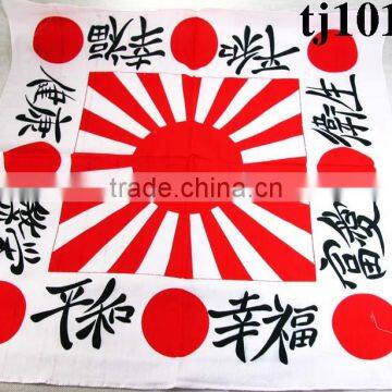 Stylish Multifunctional Red Lattice Bandana as Neckerchief, Headwear, Etc. photo-2