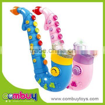 Intelligence musical instrument plastic cartoon small toy saxophone