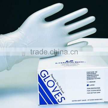 Powder free vinyl glove