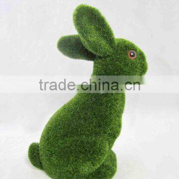 Moss turf green bunny rabbit home deco