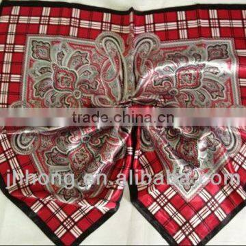 Emulation Silk Silk Square Scarf for All People