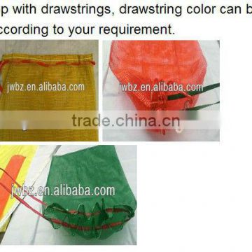 pp circular net bags with high quality, shinny color and competitive prices