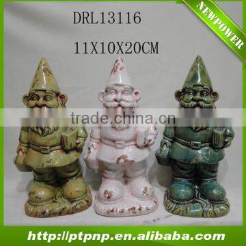 cute dwarf ceramic Decoration for home and garden