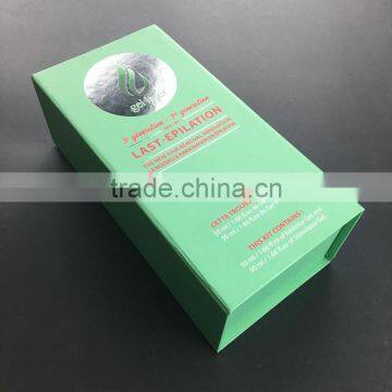 Green Gift Box Custom Perfume Cosmetic Box